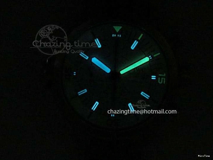 MIROTIME 0205 Versatile Aquatimer Chrono IW376803 V6F 1:1 Best Edition White Dial On SS Bracelet A 7359